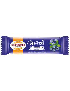 Cerbona muesli bar cu afine...