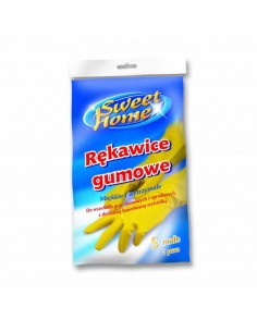 Manusi Cauciuc Galbena S