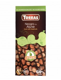 Ciocolata Cu Alune Stevia 125G 2